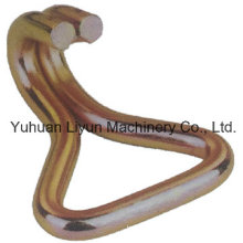 50mm X 3000kg Double J-Hook / Metal Double J-Hook, Metal Hardware for Ratchet Tie Down